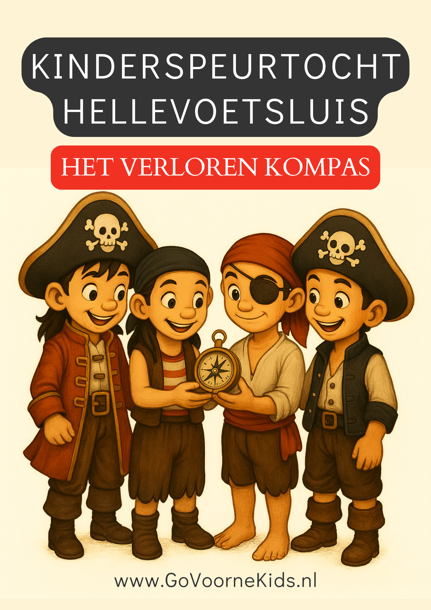 Kinderspeurtocht Hellevoetsluis Pakket (Fysieke versie)