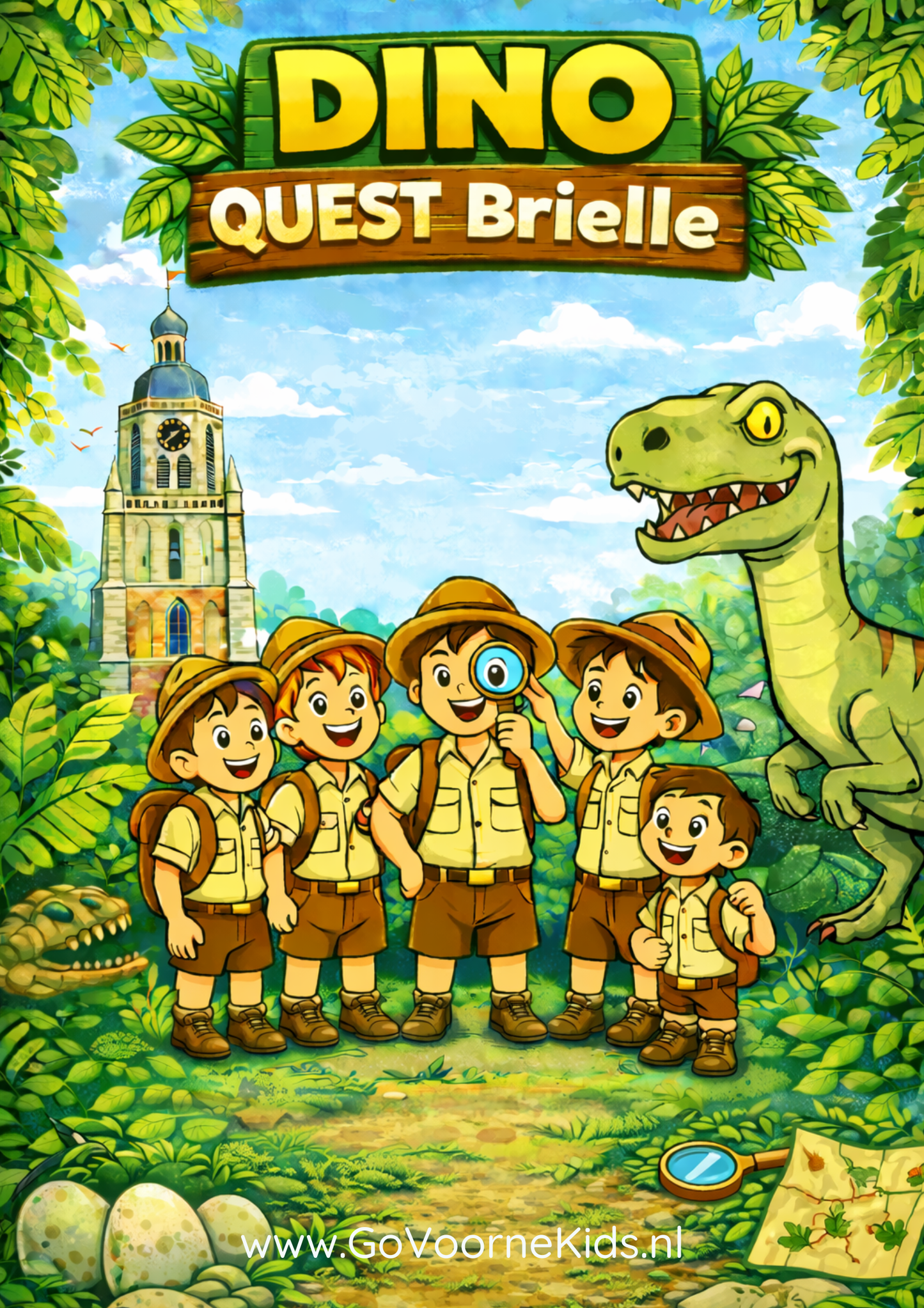 Dino Quest Brielle (Digitaal)