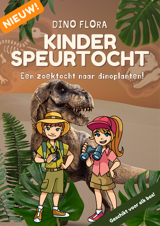 Kinderspeurtocht Dino Flora (Digitale versie)