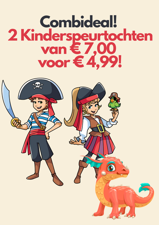 NIEUW! Combideal Kinderspeurtocht Hellevoetsluis en Brielle