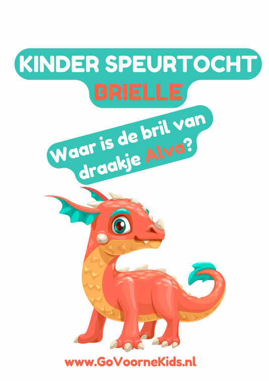 Kinderspeurtocht Brielle - Draakje Alva (Digitale versie)